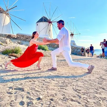 Provis Next To The Mills In * Mykonos Town