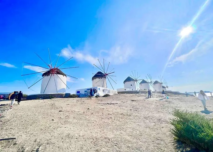 Provis Next To The Mills In * Mykonos Town