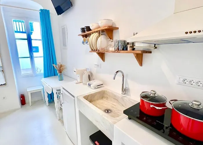 Provis Next To The Mills In Mykonos Town